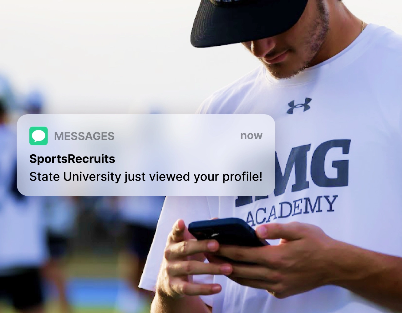 SportsRecruits real-time college view alerts