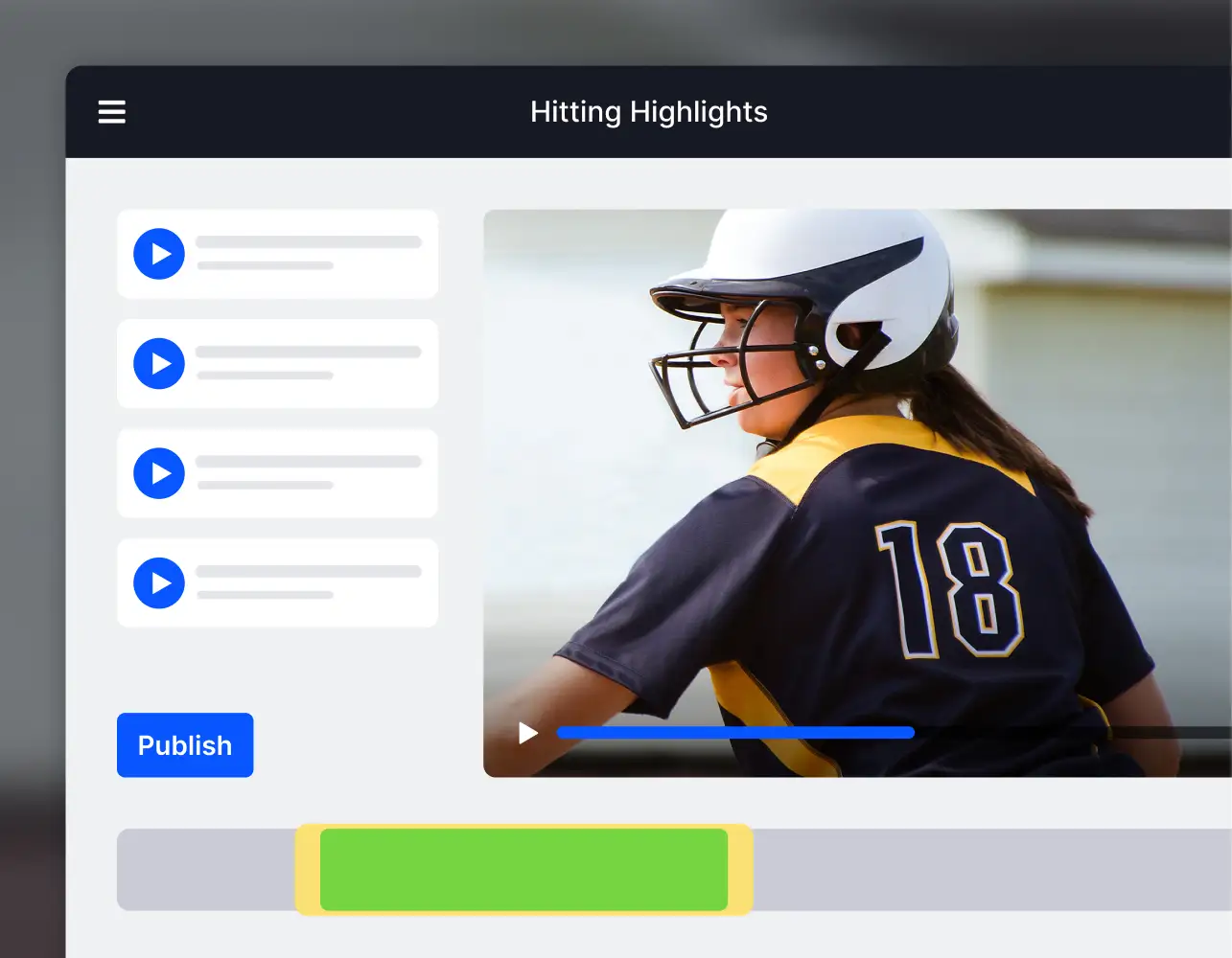 SportsRecruits highlight reel builder